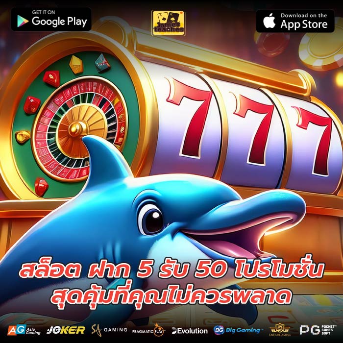 สล็อต ฝาก 5 รับ 50 โปรโมชั่นสุดคุ้มที่คุณไม่ควรพลาด